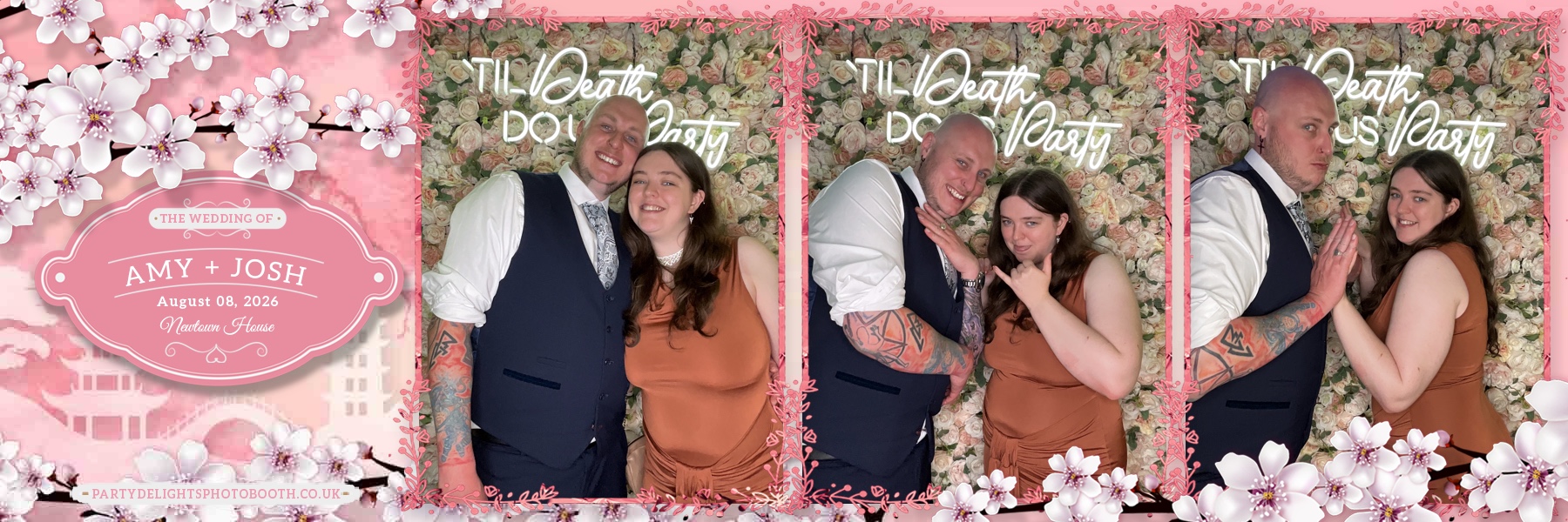 Amy & Josh Wedding | View more photos from the event at gallery.partydelightsphotobooth.co.uk/u/PartyDelightsPhotoBooth/Amy-Josh-Wedding
