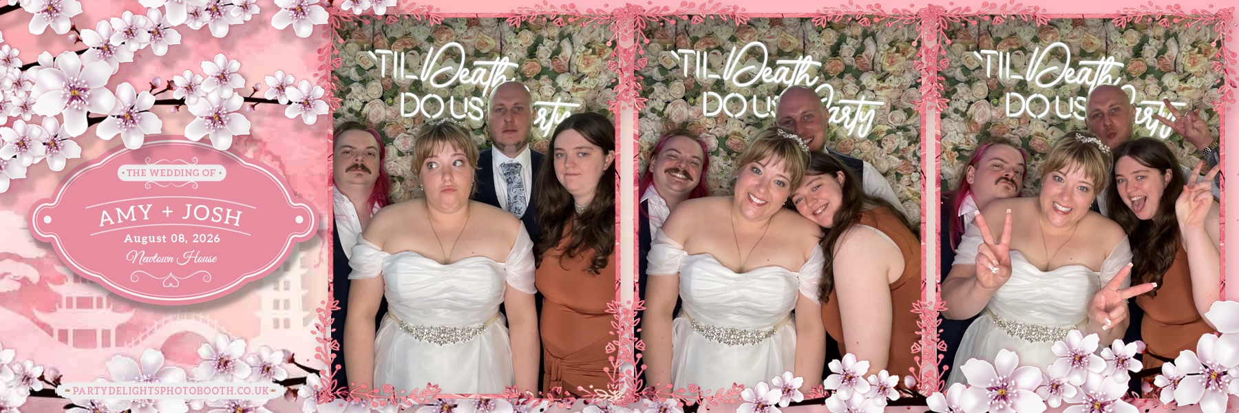 Amy & Josh Wedding | View more photos from the event at gallery.partydelightsphotobooth.co.uk/u/PartyDelightsPhotoBooth/Amy-Josh-Wedding