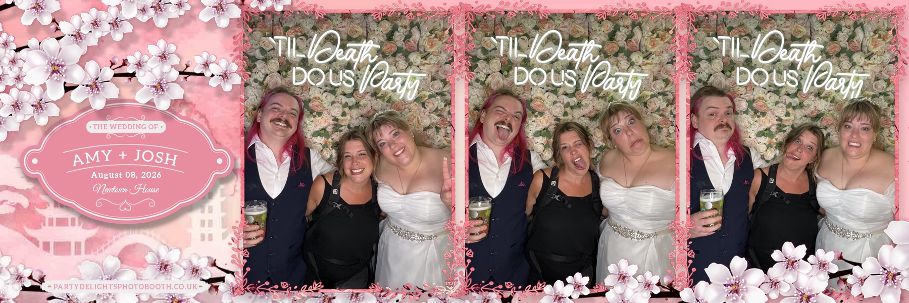 Amy & Josh Wedding | View more photos from the event at gallery.partydelightsphotobooth.co.uk/u/PartyDelightsPhotoBooth/Amy-Josh-Wedding