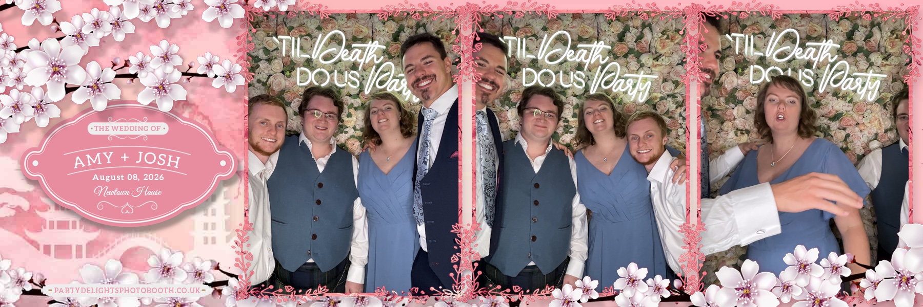 Amy & Josh Wedding | View more photos from the event at gallery.partydelightsphotobooth.co.uk/u/PartyDelightsPhotoBooth/Amy-Josh-Wedding