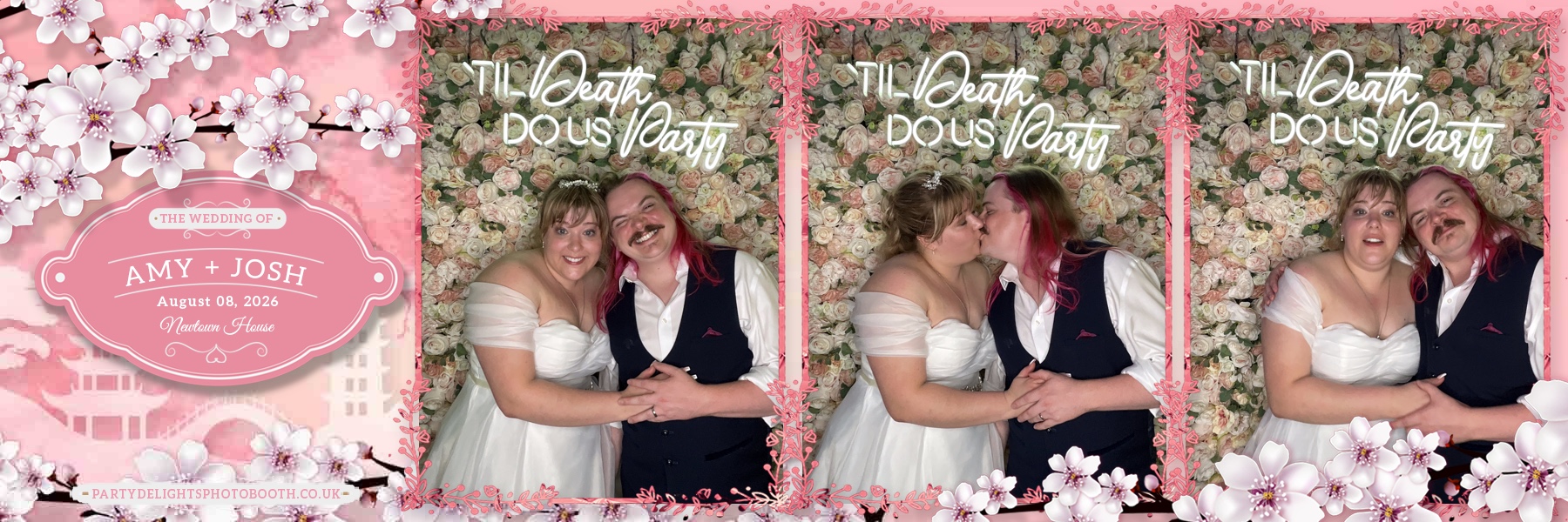 Amy & Josh Wedding | View more photos from the event at gallery.partydelightsphotobooth.co.uk/u/PartyDelightsPhotoBooth/Amy-Josh-Wedding