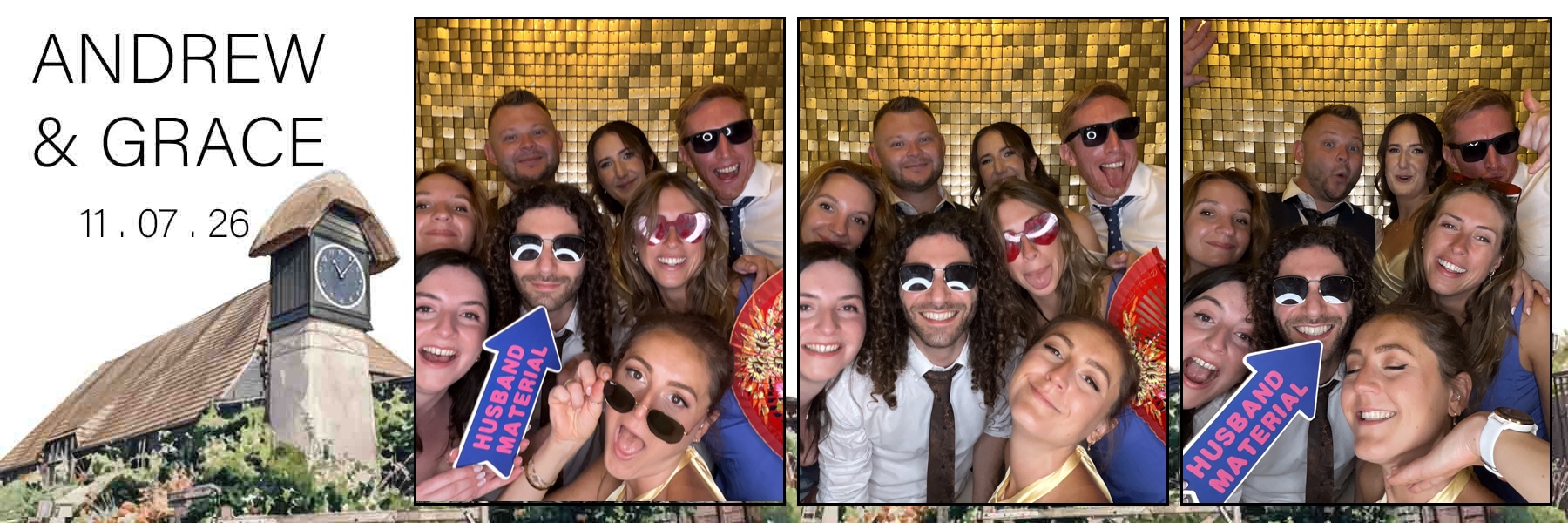 Andy and Grace's Wedding | View more photos from the event at gallery.partydelightsphotobooth.co.uk/u/PartyDelightsPhotoBooth/Andy-and-Graces-Wedding