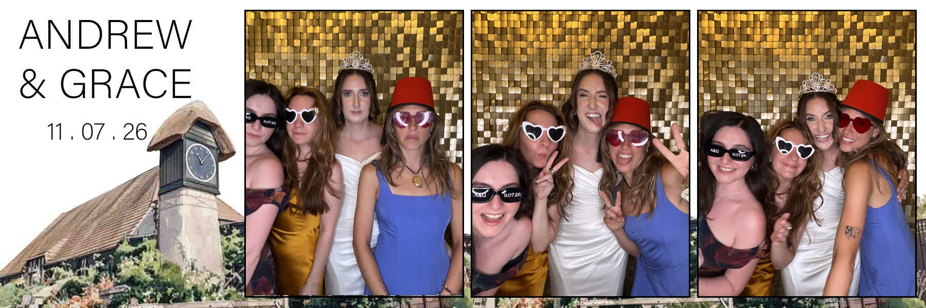 Andy and Grace's Wedding | View more photos from the event at gallery.partydelightsphotobooth.co.uk/u/PartyDelightsPhotoBooth/Andy-and-Graces-Wedding