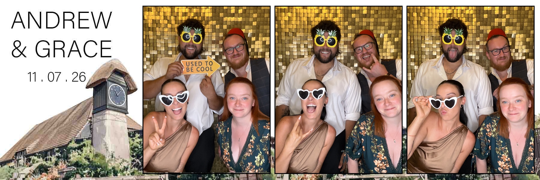 Andy and Grace's Wedding | View more photos from the event at gallery.partydelightsphotobooth.co.uk/u/PartyDelightsPhotoBooth/Andy-and-Graces-Wedding