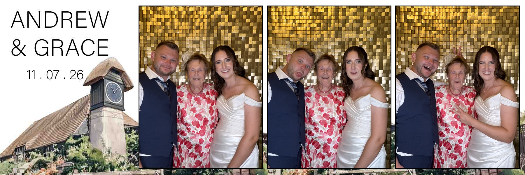 Andy and Grace's Wedding | View more photos from the event at gallery.partydelightsphotobooth.co.uk/u/PartyDelightsPhotoBooth/Andy-and-Graces-Wedding