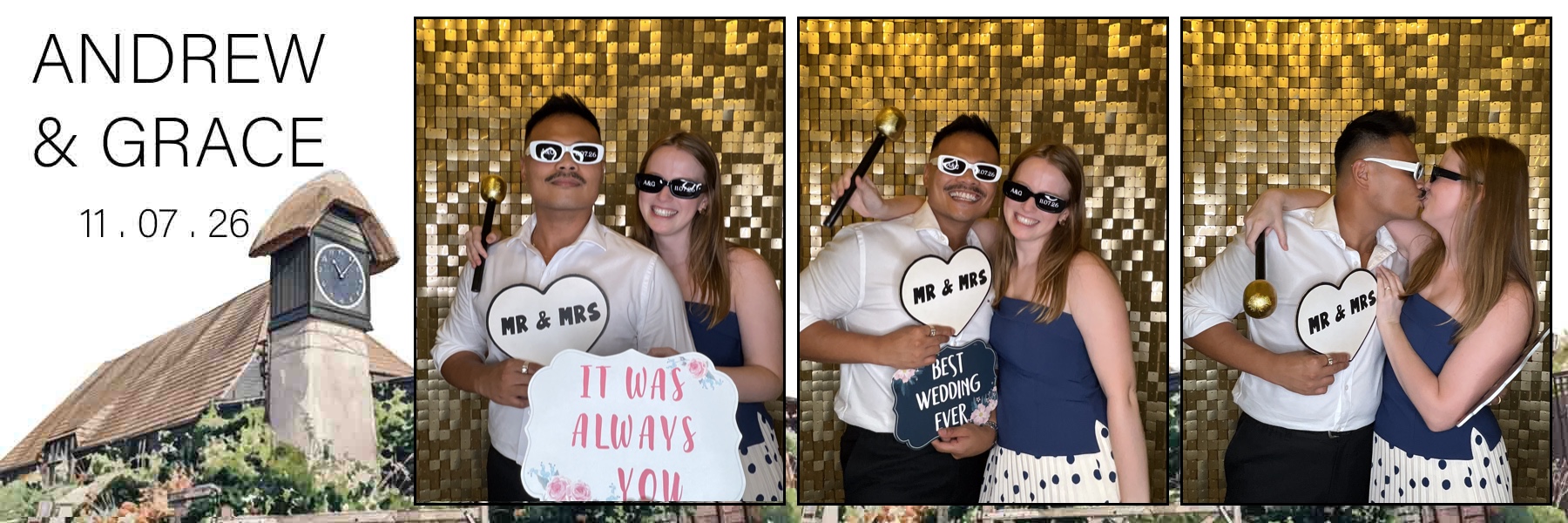 Andy and Grace's Wedding | View more photos from the event at gallery.partydelightsphotobooth.co.uk/u/PartyDelightsPhotoBooth/Andy-and-Graces-Wedding