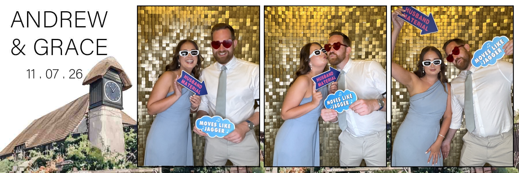 Andy and Grace's Wedding | View more photos from the event at gallery.partydelightsphotobooth.co.uk/u/PartyDelightsPhotoBooth/Andy-and-Graces-Wedding