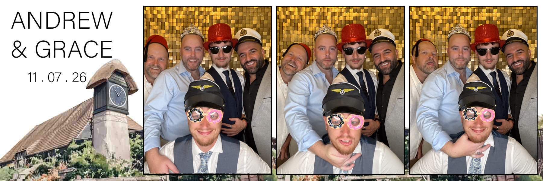 Andy and Grace's Wedding | View more photos from the event at gallery.partydelightsphotobooth.co.uk/u/PartyDelightsPhotoBooth/Andy-and-Graces-Wedding
