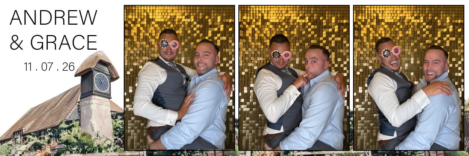 Andy and Grace's Wedding | View more photos from the event at gallery.partydelightsphotobooth.co.uk/u/PartyDelightsPhotoBooth/Andy-and-Graces-Wedding