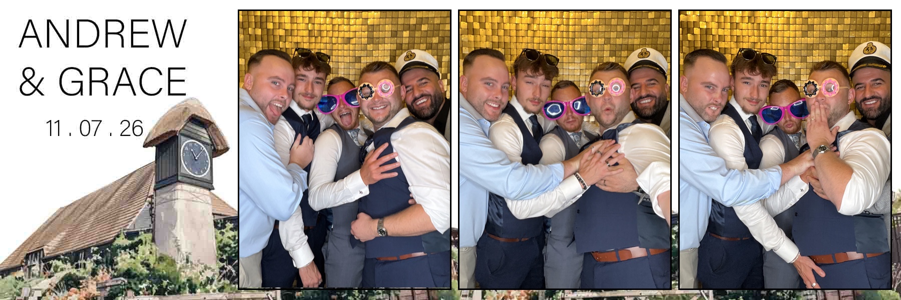 Andy and Grace's Wedding | View more photos from the event at gallery.partydelightsphotobooth.co.uk/u/PartyDelightsPhotoBooth/Andy-and-Graces-Wedding