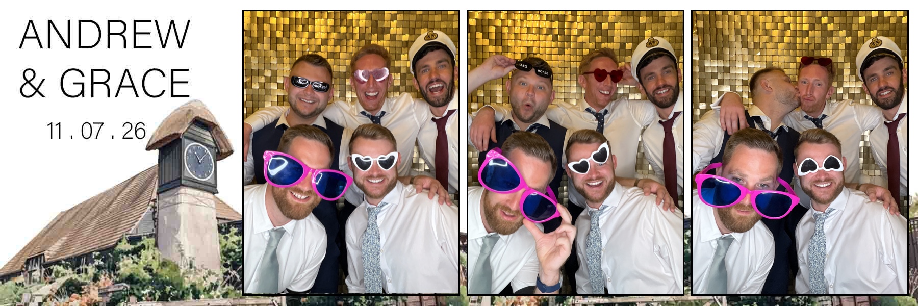 Andy and Grace's Wedding | View more photos from the event at gallery.partydelightsphotobooth.co.uk/u/PartyDelightsPhotoBooth/Andy-and-Graces-Wedding