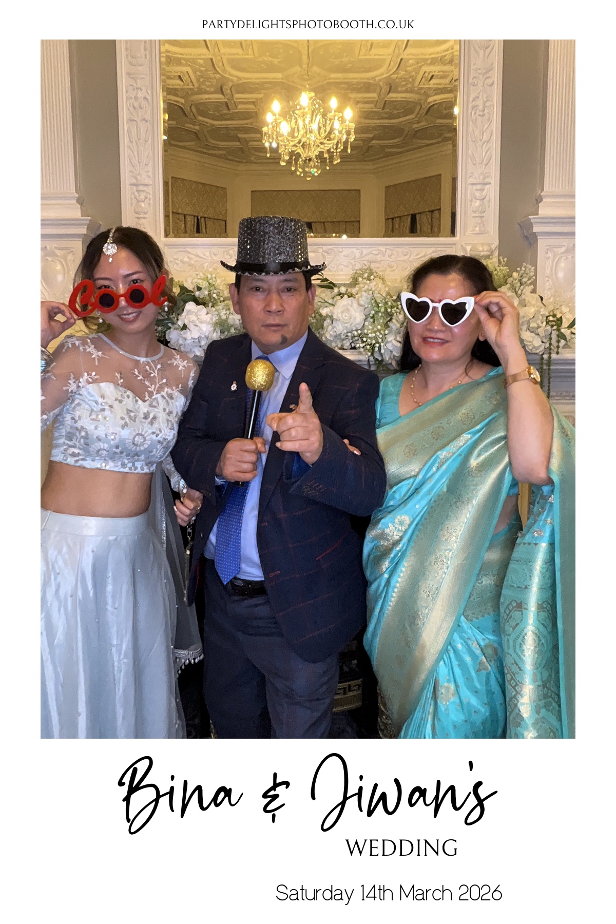 Bina and Jiwan's Wedding | View more photos from the event at gallery.partydelightsphotobooth.co.uk/u/PartyDelightsPhotoBooth/Bina-and-Jiwans-Wedding