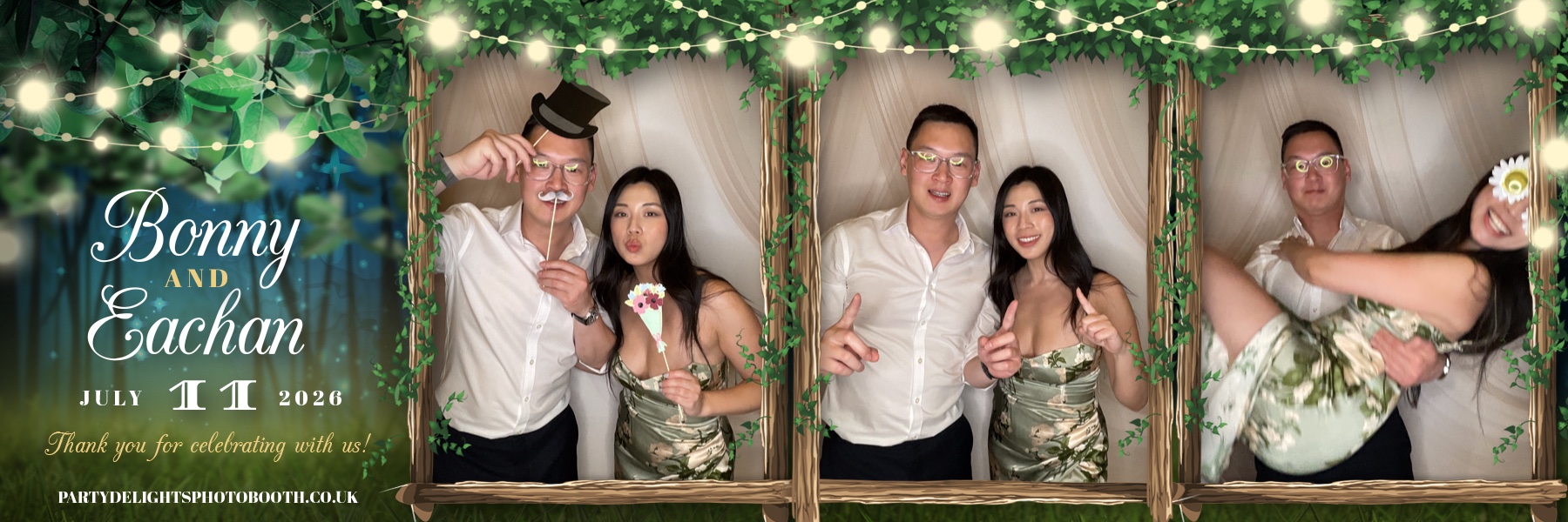 Bonny and Eachan's wedding | View more photos from the event at gallery.partydelightsphotobooth.co.uk/u/PartyDelightsPhotoBooth/Bonny-and-Eachans-wedding