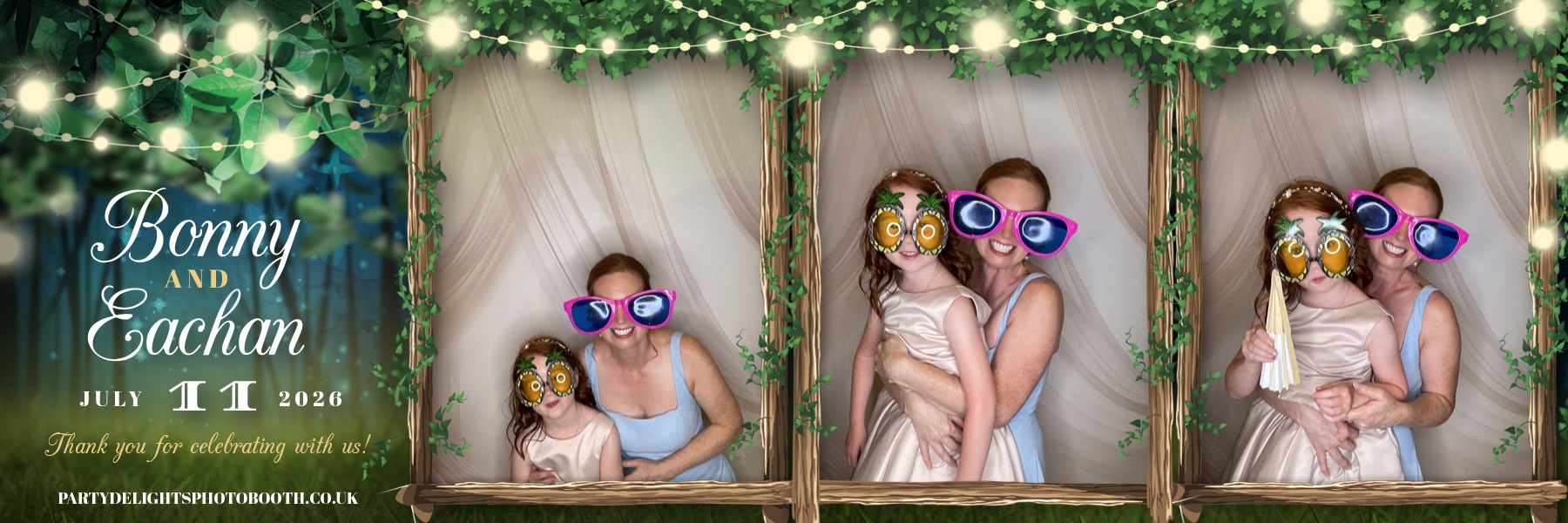 Bonny and Eachan's wedding | View more photos from the event at gallery.partydelightsphotobooth.co.uk/u/PartyDelightsPhotoBooth/Bonny-and-Eachans-wedding