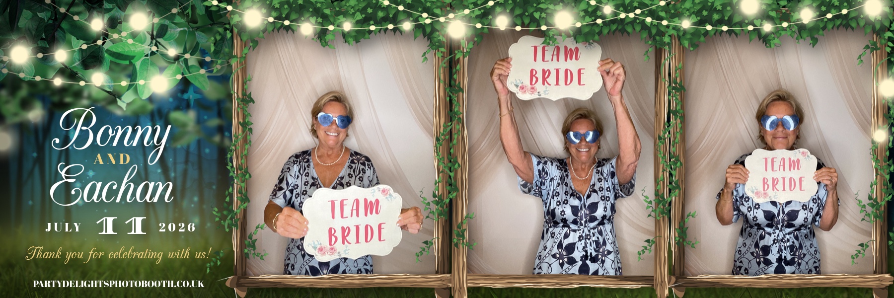 Bonny and Eachan's wedding | View more photos from the event at gallery.partydelightsphotobooth.co.uk/u/PartyDelightsPhotoBooth/Bonny-and-Eachans-wedding