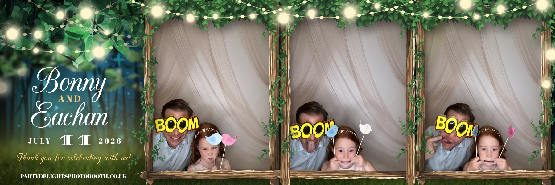 Bonny and Eachan's wedding | View more photos from the event at gallery.partydelightsphotobooth.co.uk/u/PartyDelightsPhotoBooth/Bonny-and-Eachans-wedding