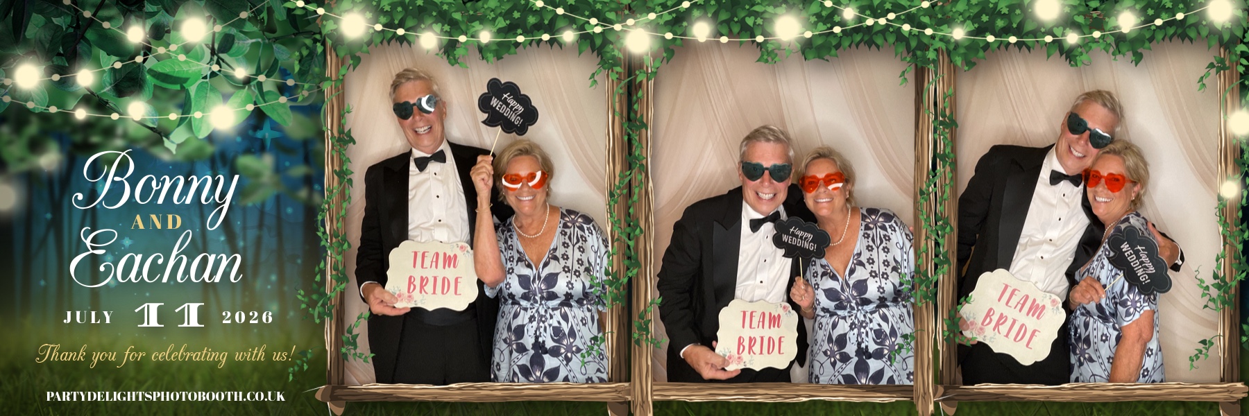 Bonny and Eachan's wedding | View more photos from the event at gallery.partydelightsphotobooth.co.uk/u/PartyDelightsPhotoBooth/Bonny-and-Eachans-wedding