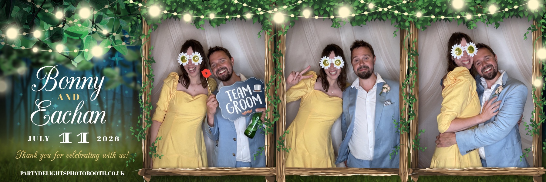 Bonny and Eachan's wedding | View more photos from the event at gallery.partydelightsphotobooth.co.uk/u/PartyDelightsPhotoBooth/Bonny-and-Eachans-wedding
