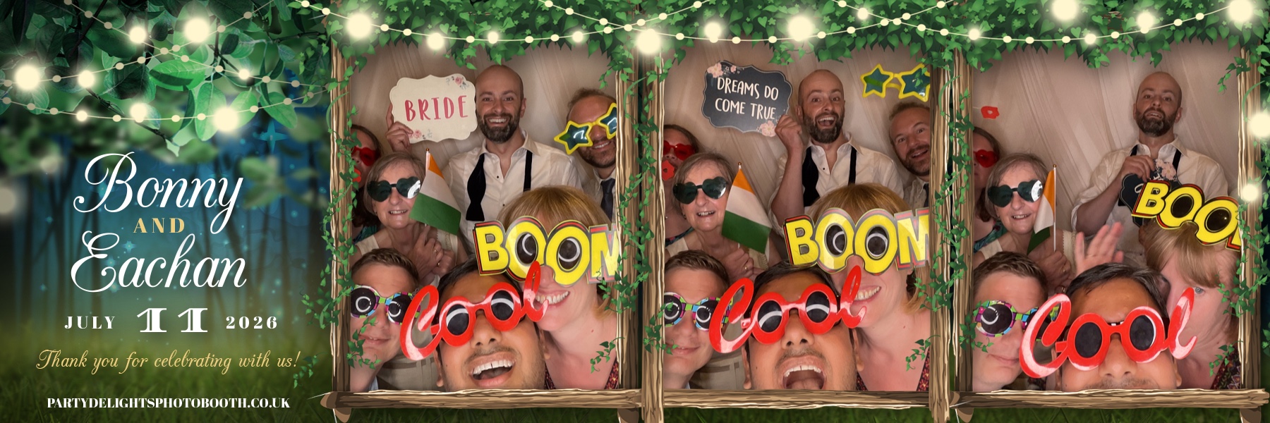 Bonny and Eachan's wedding | View more photos from the event at gallery.partydelightsphotobooth.co.uk/u/PartyDelightsPhotoBooth/Bonny-and-Eachans-wedding