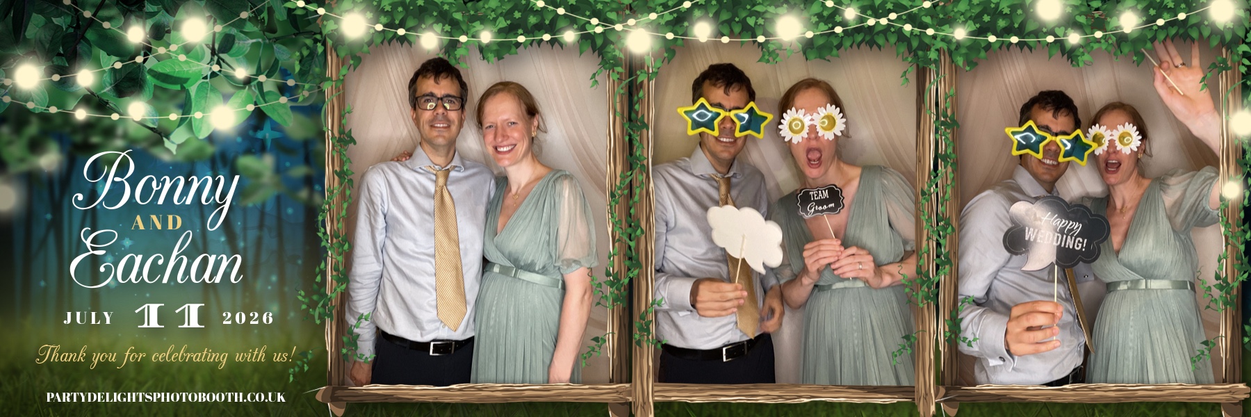 Bonny and Eachan's wedding | View more photos from the event at gallery.partydelightsphotobooth.co.uk/u/PartyDelightsPhotoBooth/Bonny-and-Eachans-wedding