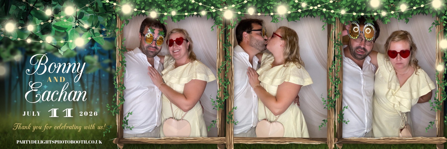 Bonny and Eachan's wedding | View more photos from the event at gallery.partydelightsphotobooth.co.uk/u/PartyDelightsPhotoBooth/Bonny-and-Eachans-wedding