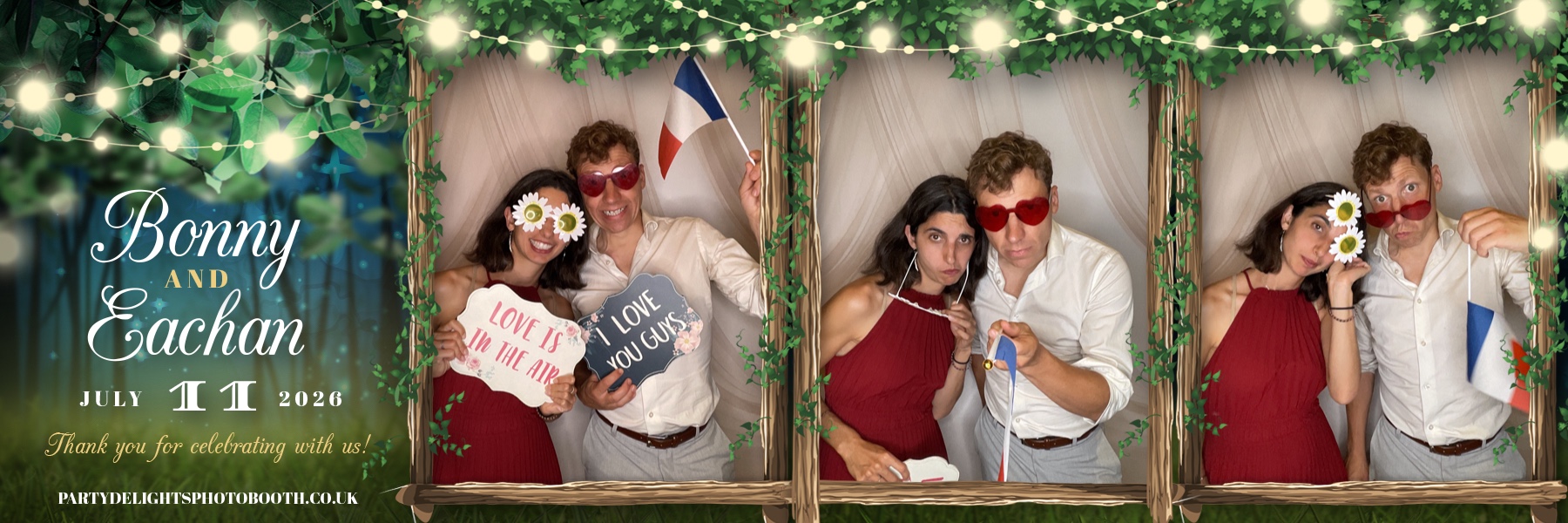 Bonny and Eachan's wedding | View more photos from the event at gallery.partydelightsphotobooth.co.uk/u/PartyDelightsPhotoBooth/Bonny-and-Eachans-wedding