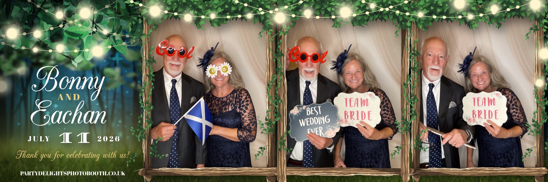 Bonny and Eachan's wedding | View more photos from the event at gallery.partydelightsphotobooth.co.uk/u/PartyDelightsPhotoBooth/Bonny-and-Eachans-wedding