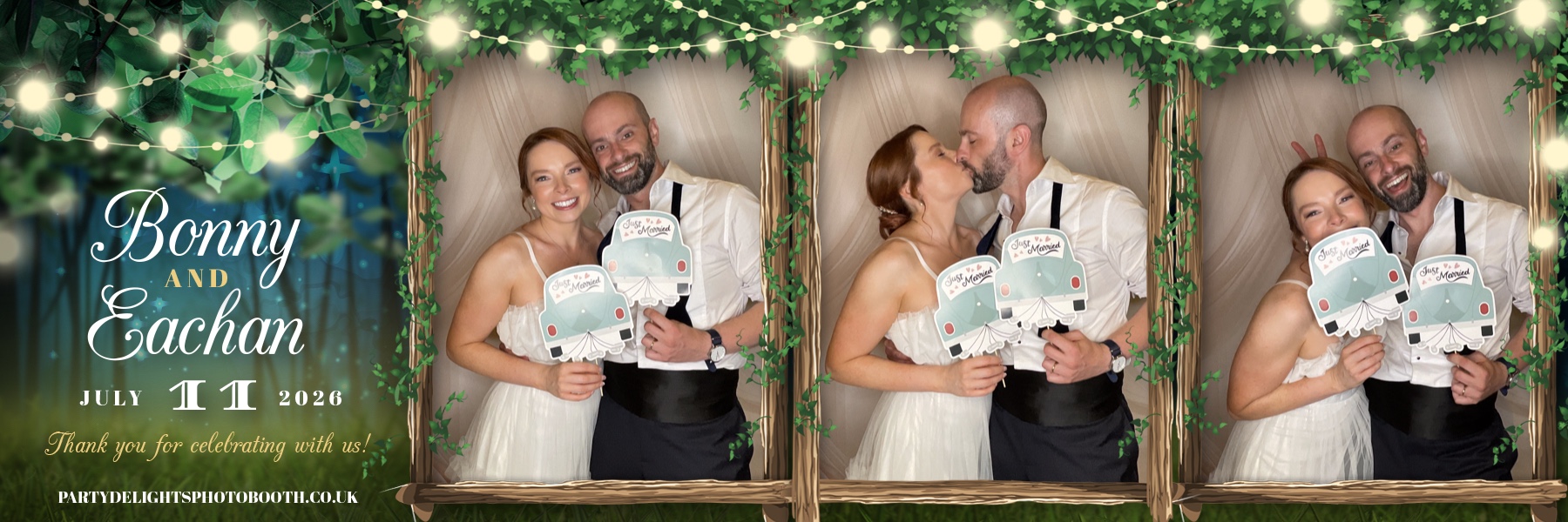 Bonny and Eachan's wedding | View more photos from the event at gallery.partydelightsphotobooth.co.uk/u/PartyDelightsPhotoBooth/Bonny-and-Eachans-wedding