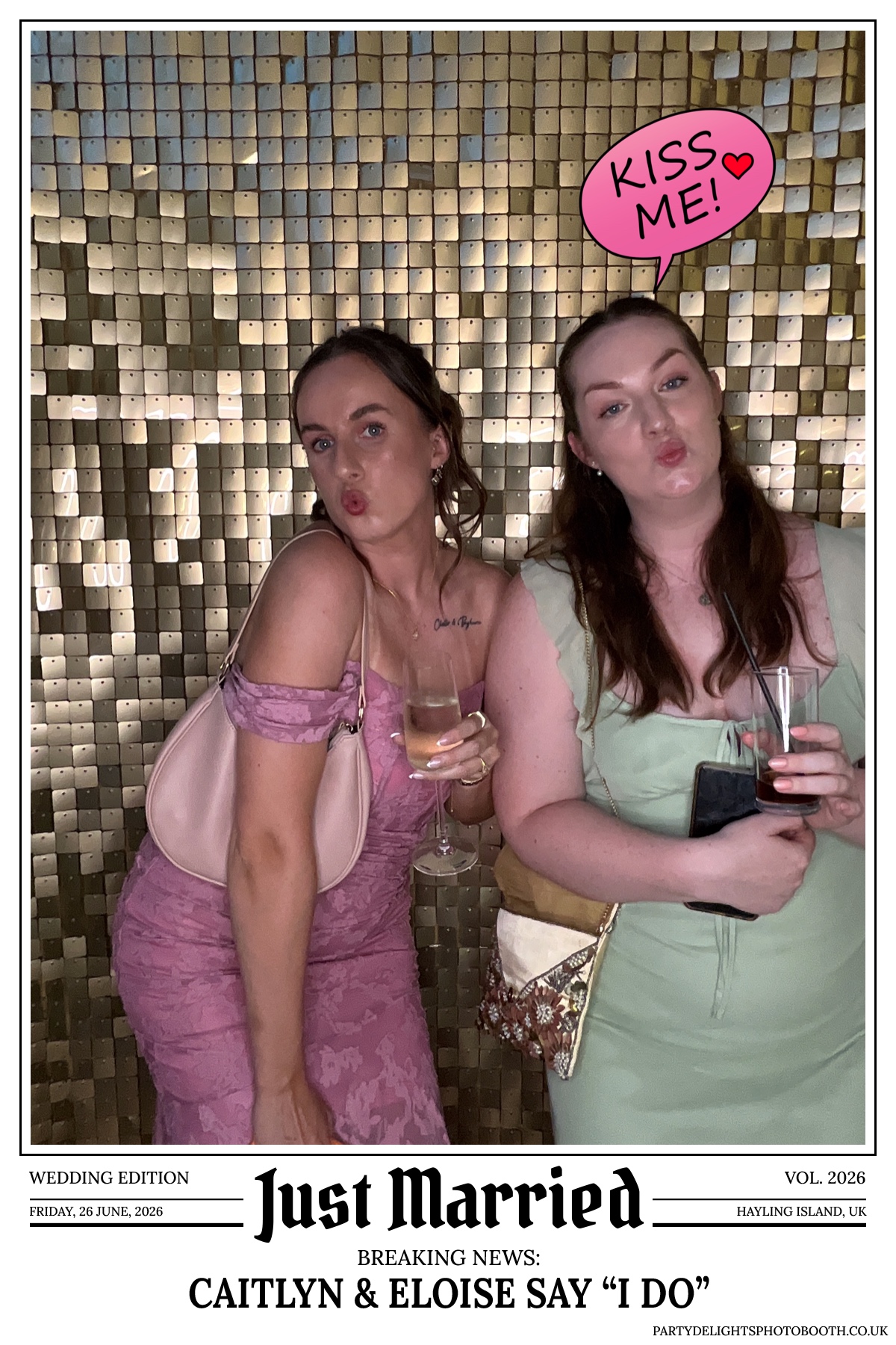 Caitlyn and Eloise’s Wedding | View more photos from the event at gallery.partydelightsphotobooth.co.uk/u/PartyDelightsPhotoBooth/Caitlyn-and-Eloise’s-Wedding