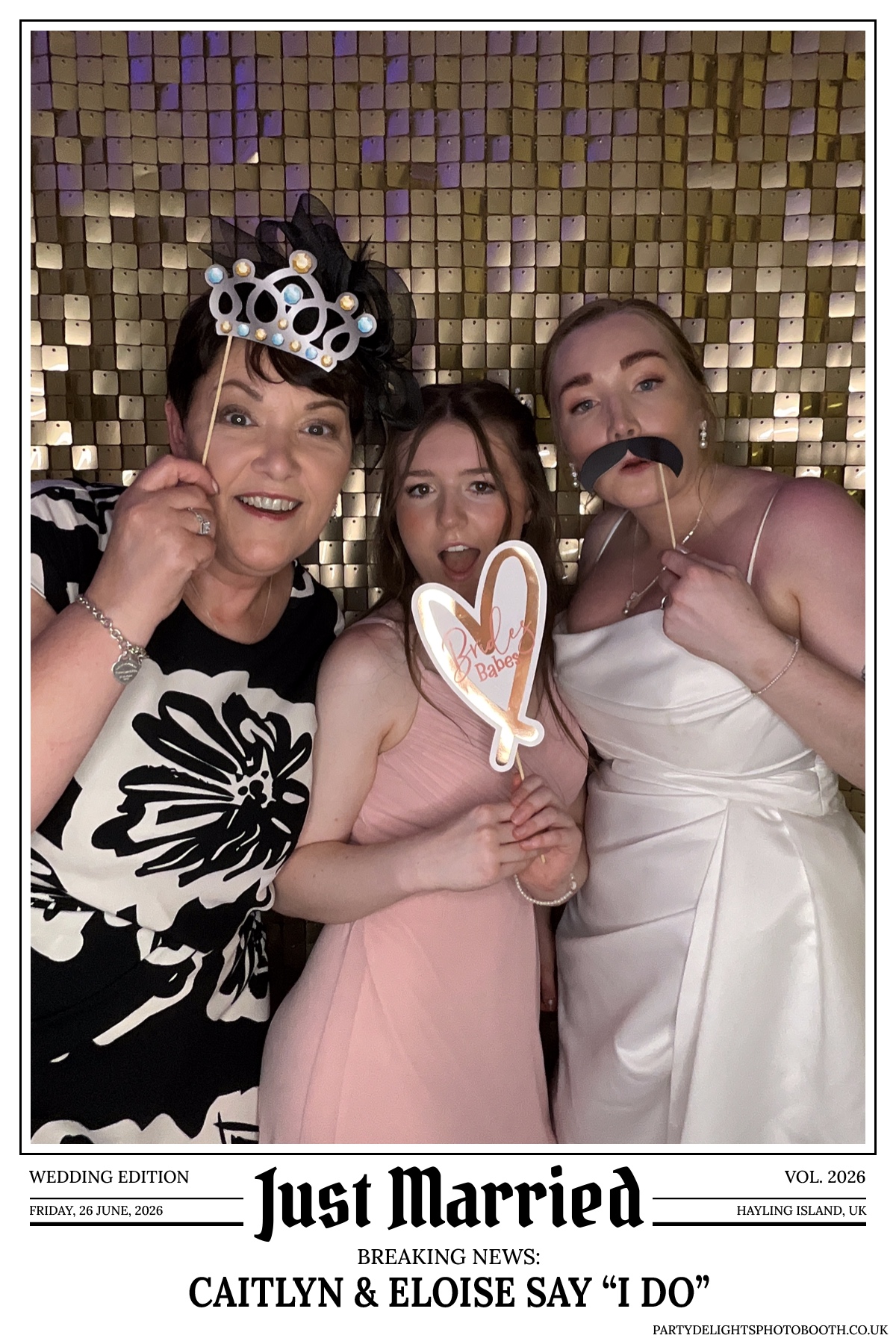Caitlyn and Eloise’s Wedding | View more photos from the event at gallery.partydelightsphotobooth.co.uk/u/PartyDelightsPhotoBooth/Caitlyn-and-Eloise’s-Wedding