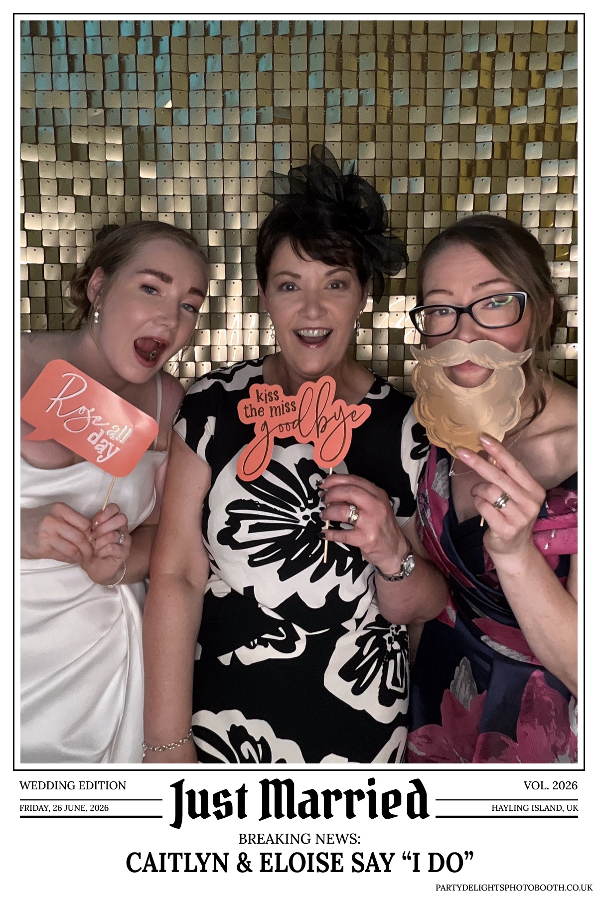 Caitlyn and Eloise’s Wedding | View more photos from the event at gallery.partydelightsphotobooth.co.uk/u/PartyDelightsPhotoBooth/Caitlyn-and-Eloise’s-Wedding