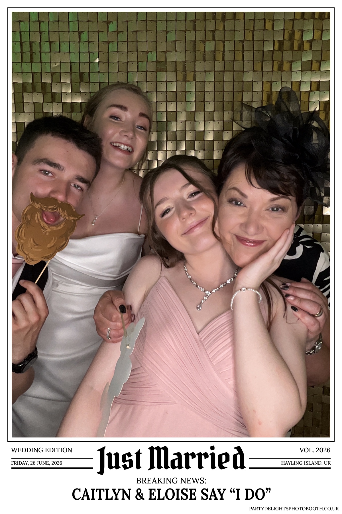 Caitlyn and Eloise’s Wedding | View more photos from the event at gallery.partydelightsphotobooth.co.uk/u/PartyDelightsPhotoBooth/Caitlyn-and-Eloise’s-Wedding