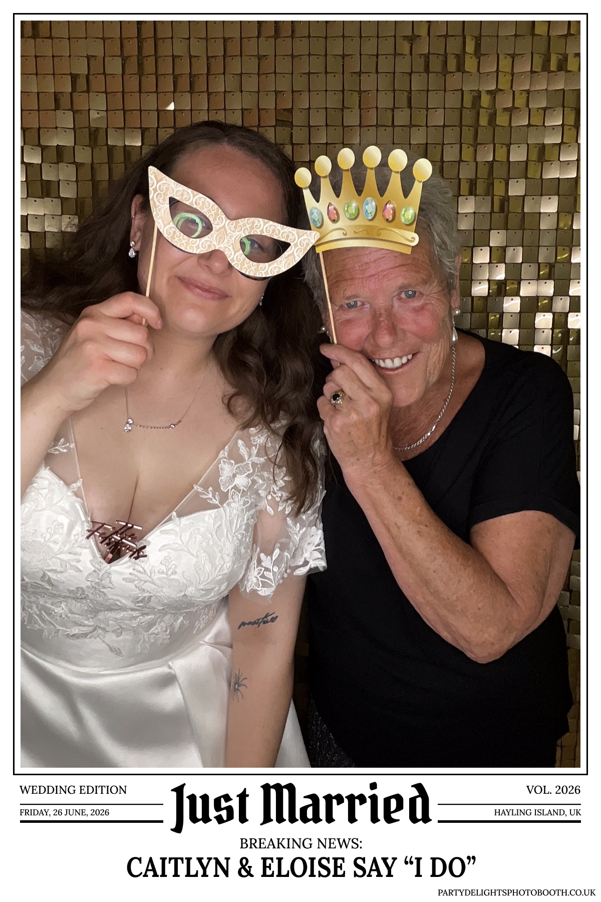 Caitlyn and Eloise’s Wedding | View more photos from the event at gallery.partydelightsphotobooth.co.uk/u/PartyDelightsPhotoBooth/Caitlyn-and-Eloise’s-Wedding