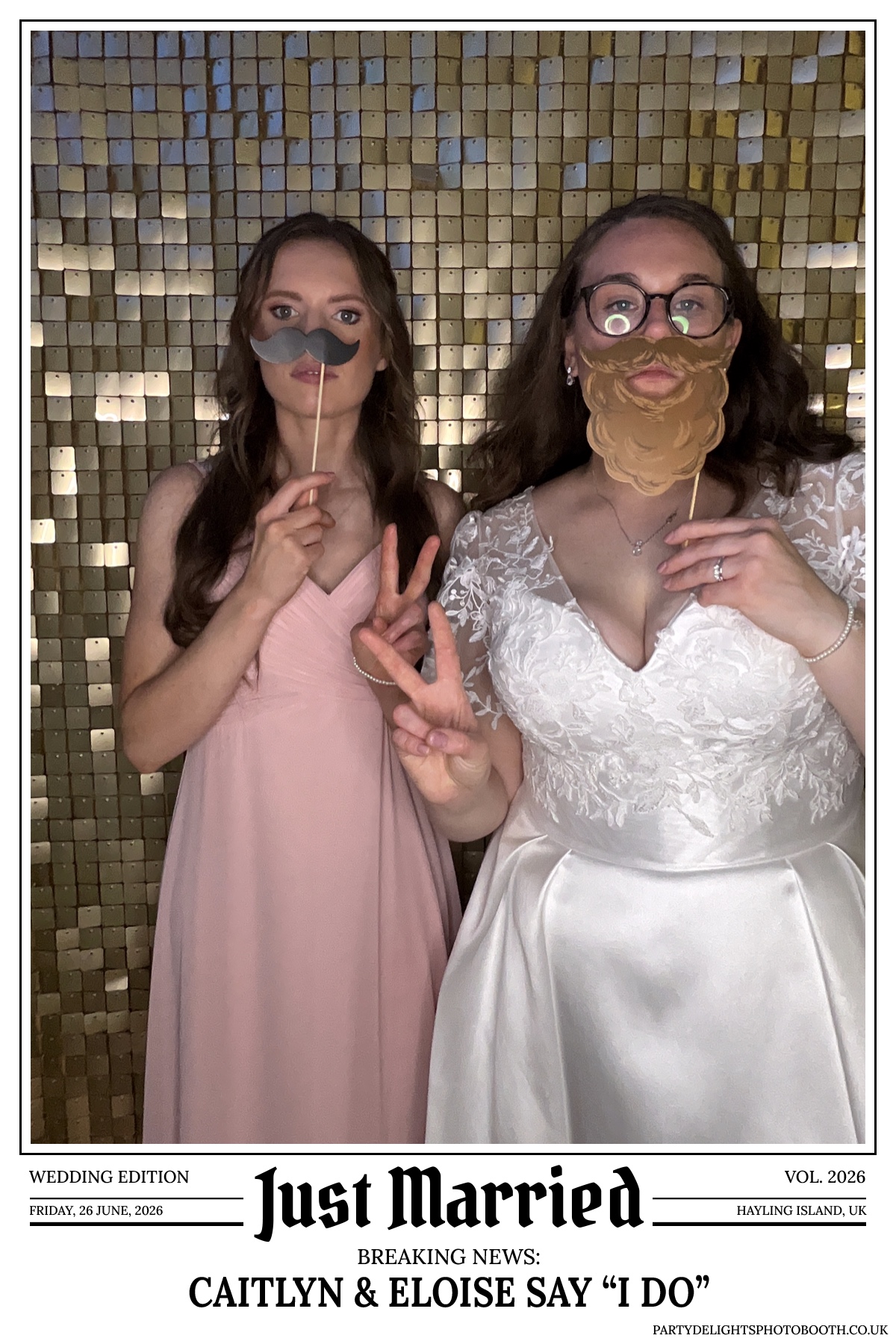 Caitlyn and Eloise’s Wedding | View more photos from the event at gallery.partydelightsphotobooth.co.uk/u/PartyDelightsPhotoBooth/Caitlyn-and-Eloise’s-Wedding