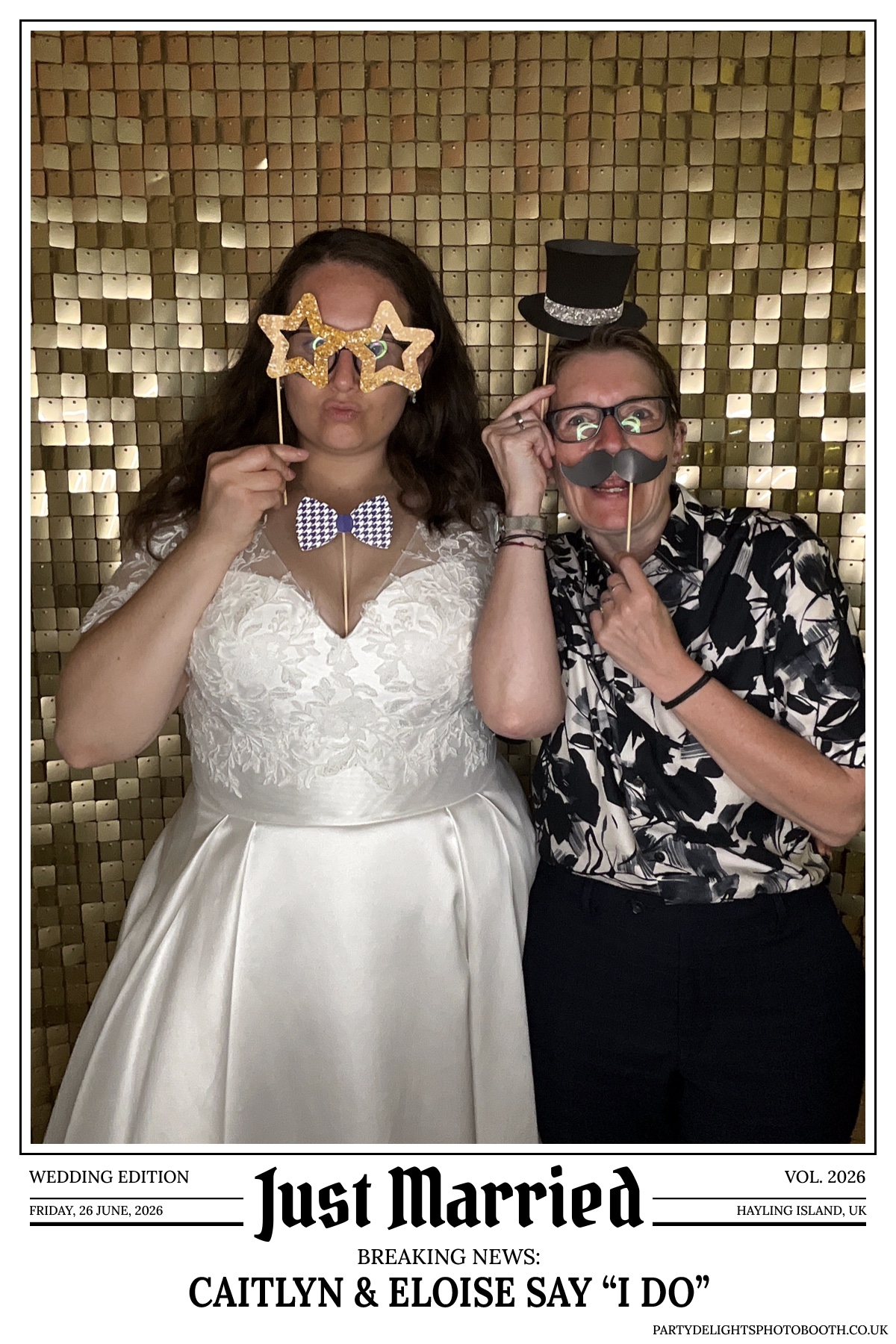 Caitlyn and Eloise’s Wedding | View more photos from the event at gallery.partydelightsphotobooth.co.uk/u/PartyDelightsPhotoBooth/Caitlyn-and-Eloise’s-Wedding