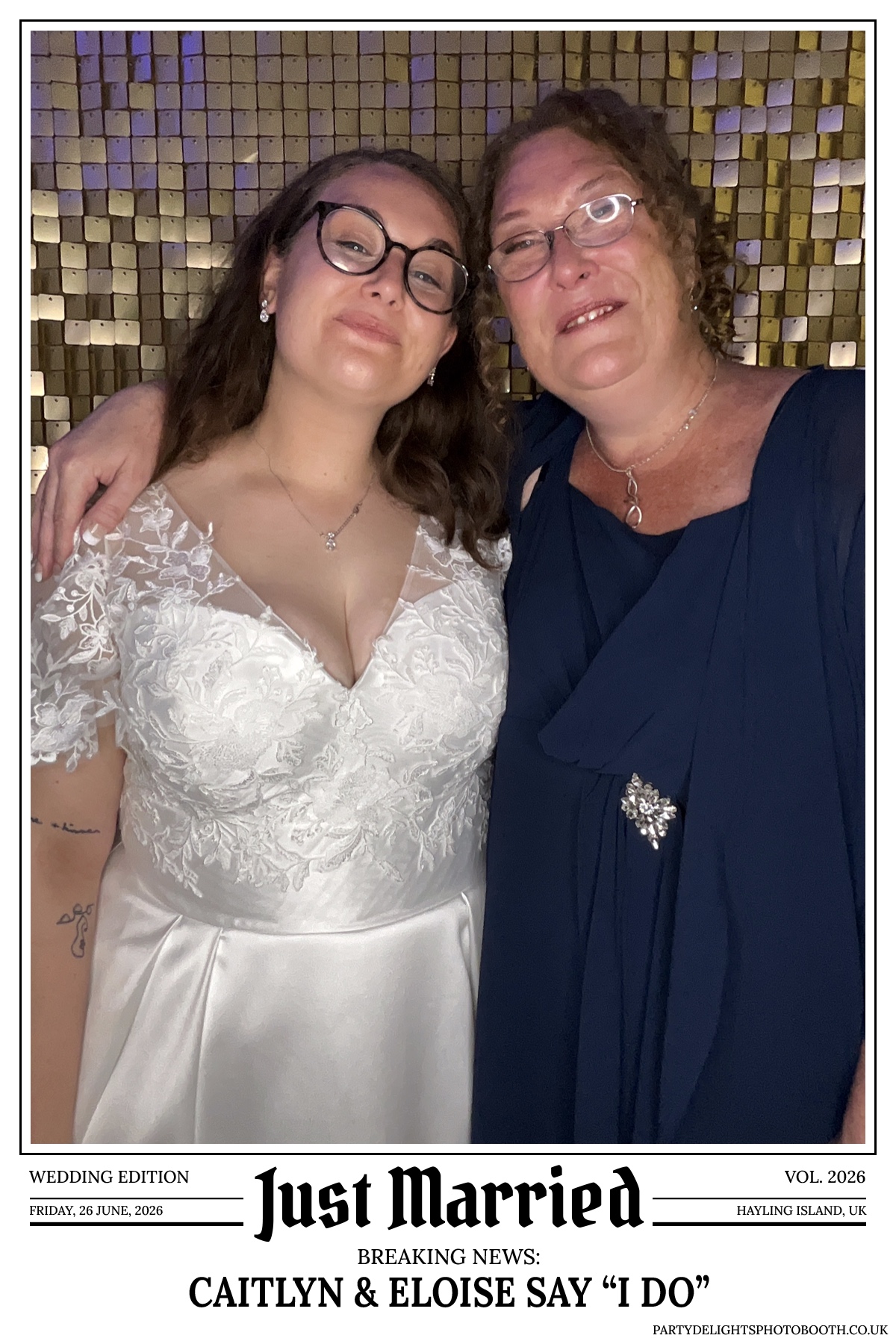 Caitlyn and Eloise’s Wedding | View more photos from the event at gallery.partydelightsphotobooth.co.uk/u/PartyDelightsPhotoBooth/Caitlyn-and-Eloise’s-Wedding
