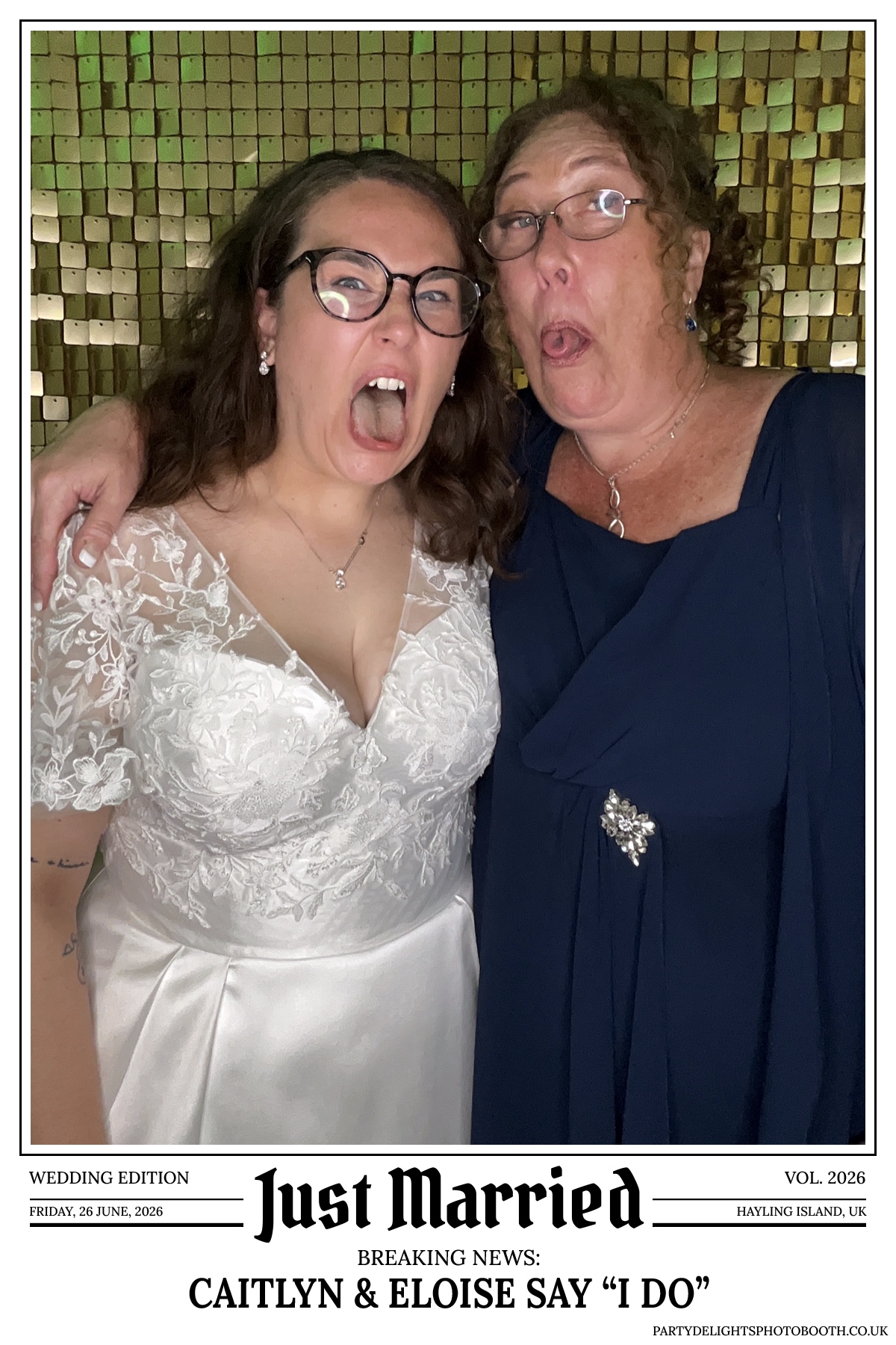 Caitlyn and Eloise’s Wedding | View more photos from the event at gallery.partydelightsphotobooth.co.uk/u/PartyDelightsPhotoBooth/Caitlyn-and-Eloise’s-Wedding