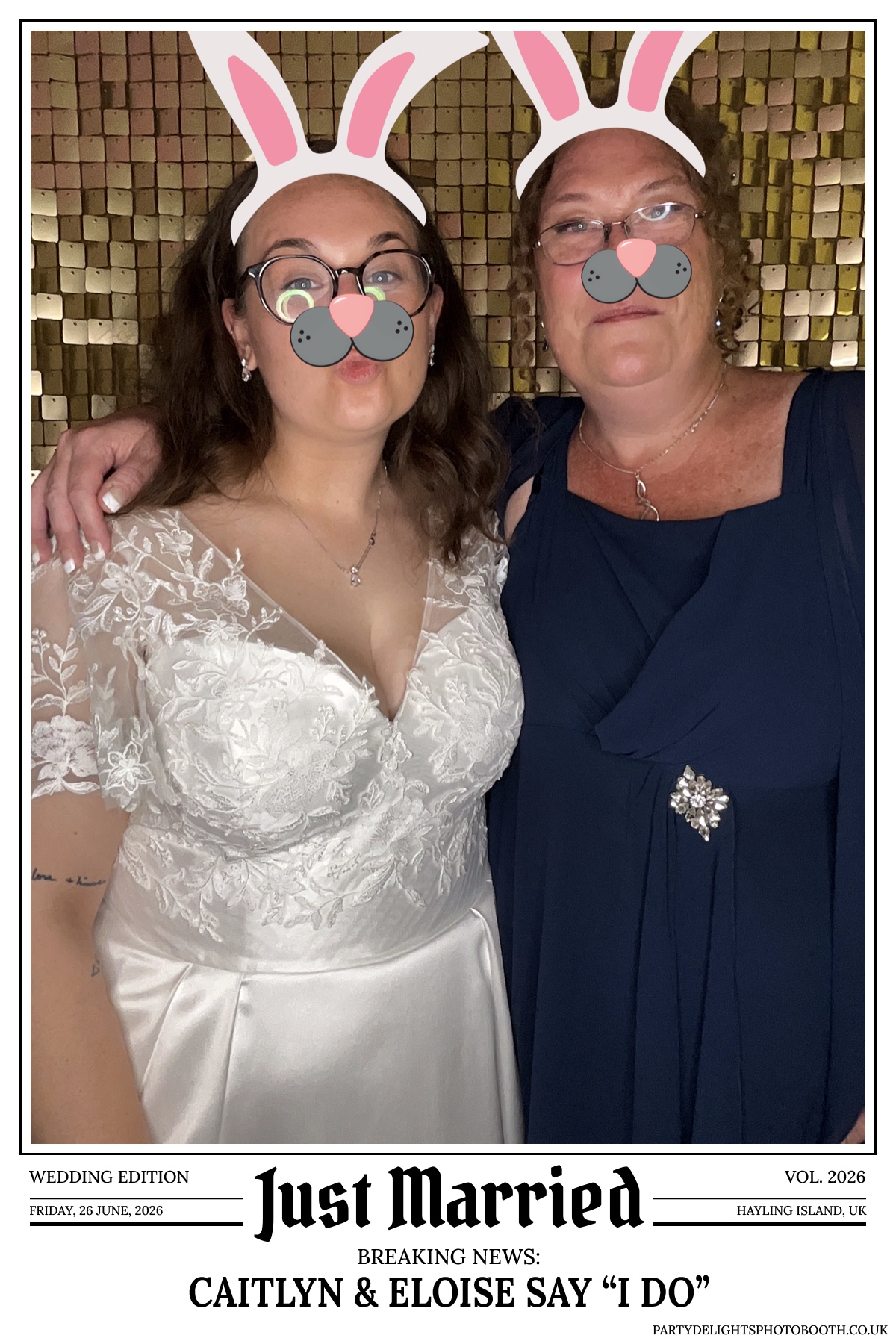 Caitlyn and Eloise’s Wedding | View more photos from the event at gallery.partydelightsphotobooth.co.uk/u/PartyDelightsPhotoBooth/Caitlyn-and-Eloise’s-Wedding