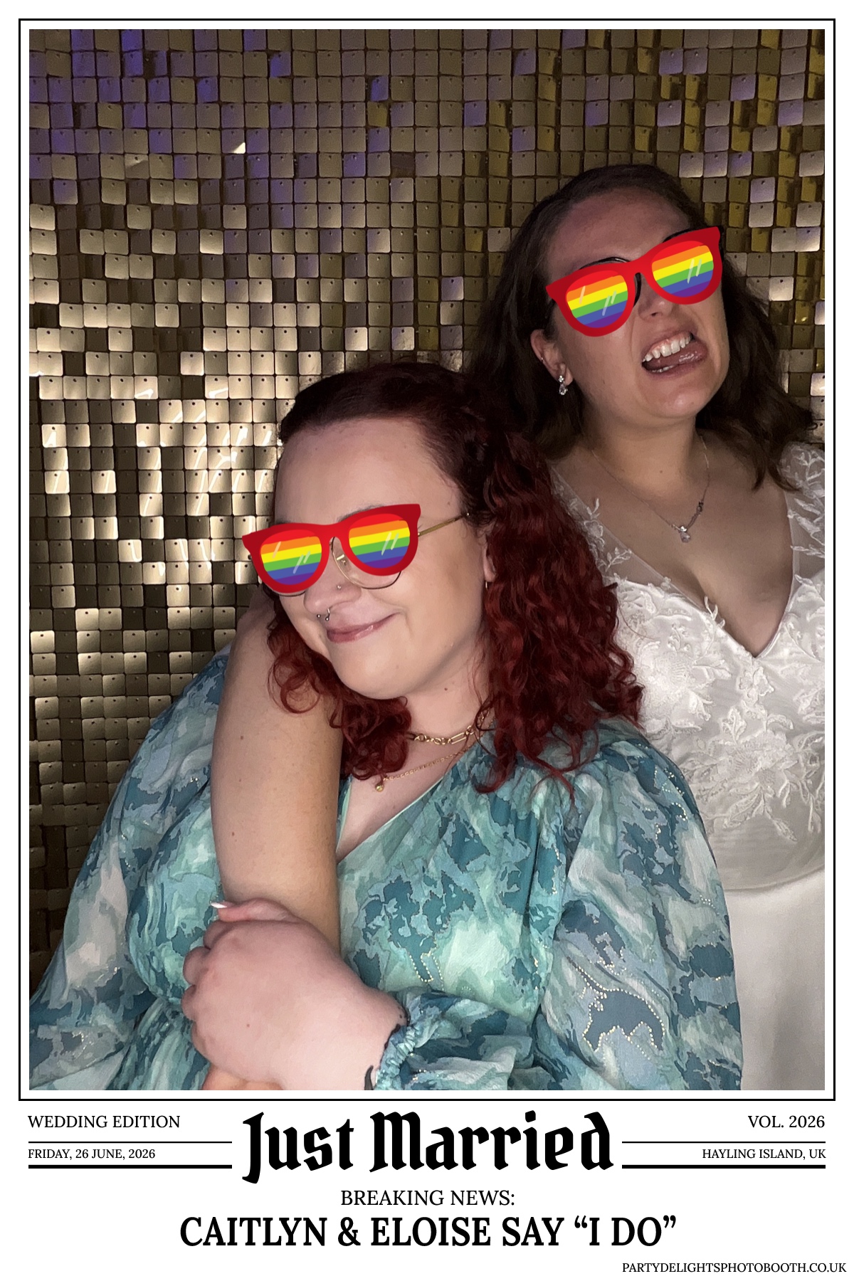 Caitlyn and Eloise’s Wedding | View more photos from the event at gallery.partydelightsphotobooth.co.uk/u/PartyDelightsPhotoBooth/Caitlyn-and-Eloise’s-Wedding