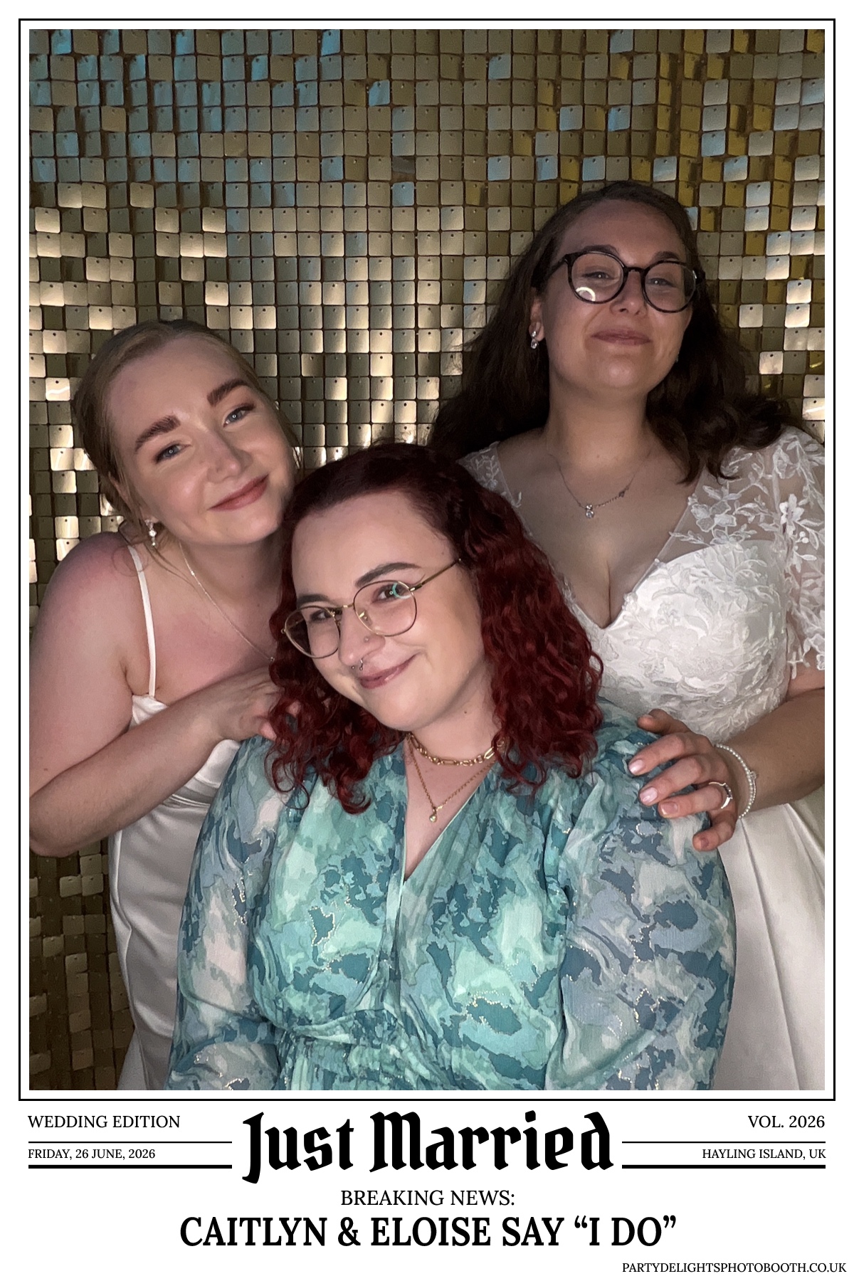 Caitlyn and Eloise’s Wedding | View more photos from the event at gallery.partydelightsphotobooth.co.uk/u/PartyDelightsPhotoBooth/Caitlyn-and-Eloise’s-Wedding