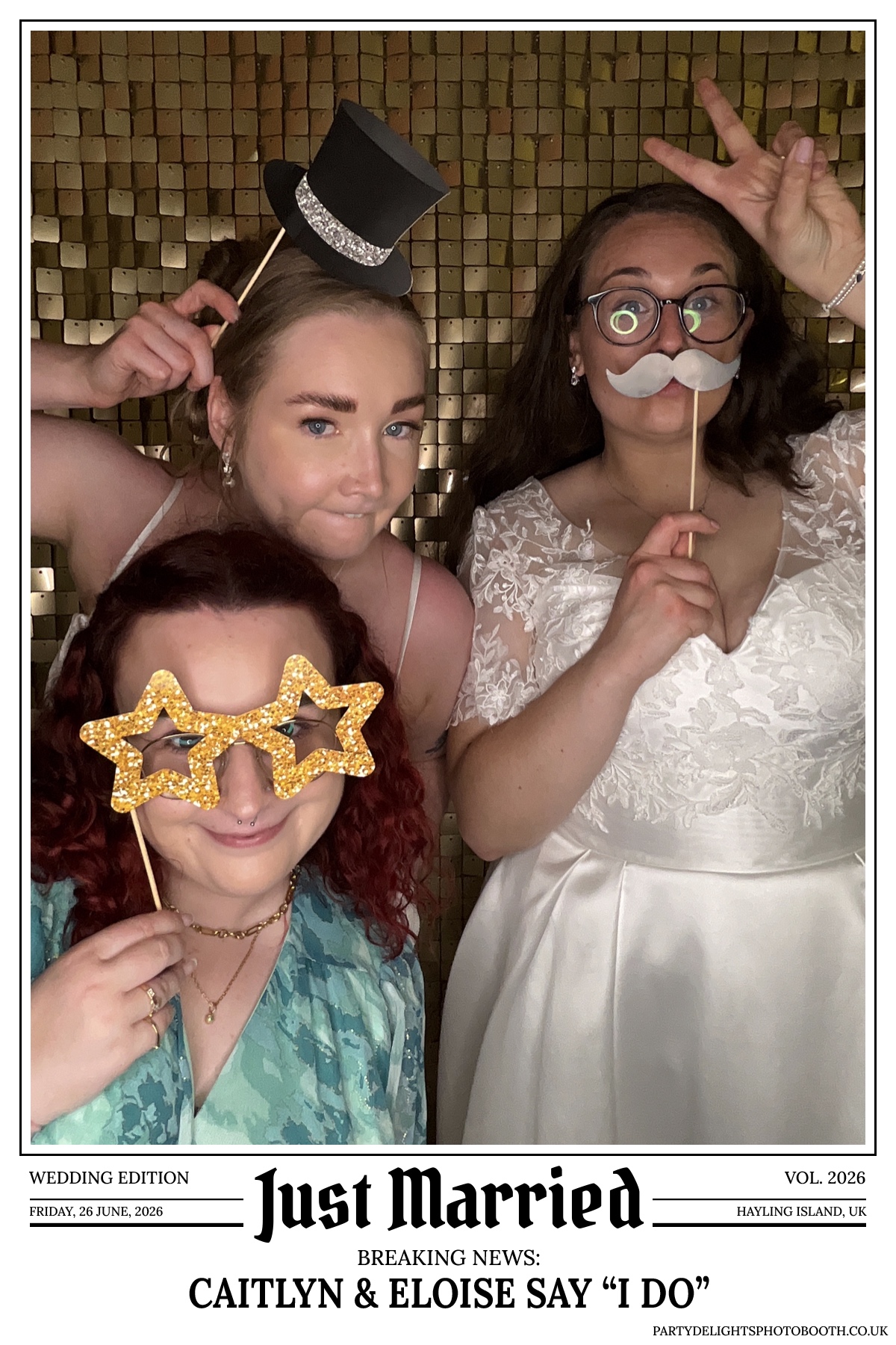 Caitlyn and Eloise’s Wedding | View more photos from the event at gallery.partydelightsphotobooth.co.uk/u/PartyDelightsPhotoBooth/Caitlyn-and-Eloise’s-Wedding