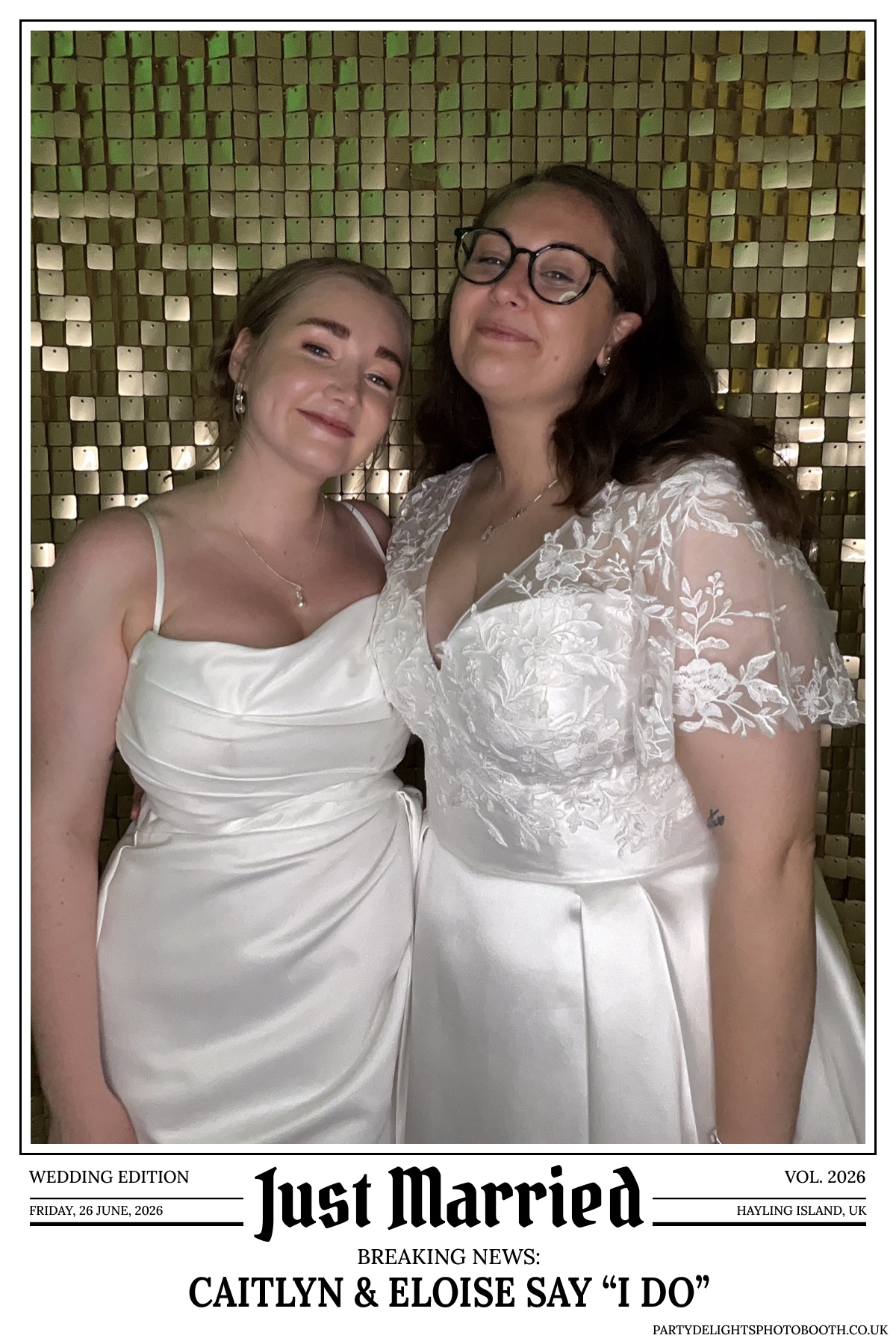 Caitlyn and Eloise’s Wedding | View more photos from the event at gallery.partydelightsphotobooth.co.uk/u/PartyDelightsPhotoBooth/Caitlyn-and-Eloise’s-Wedding