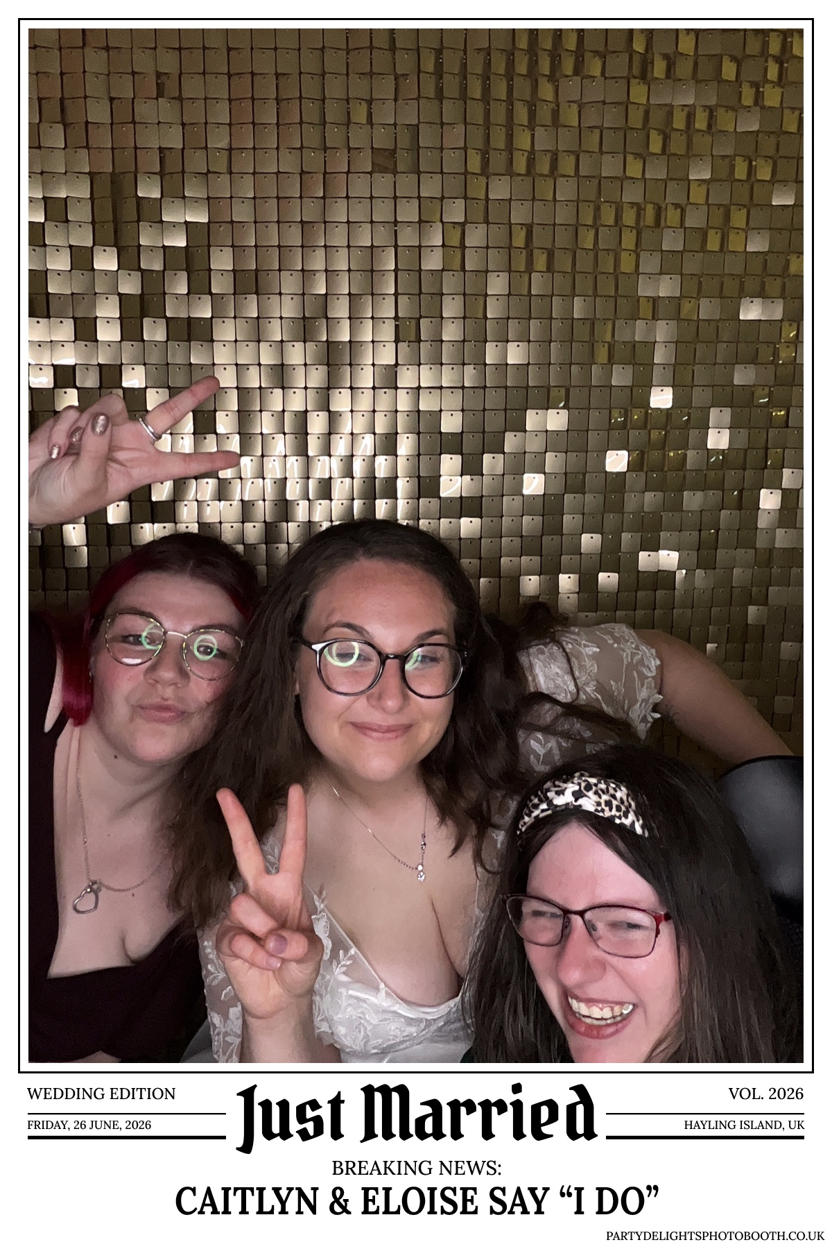 Caitlyn and Eloise’s Wedding | View more photos from the event at gallery.partydelightsphotobooth.co.uk/u/PartyDelightsPhotoBooth/Caitlyn-and-Eloise’s-Wedding