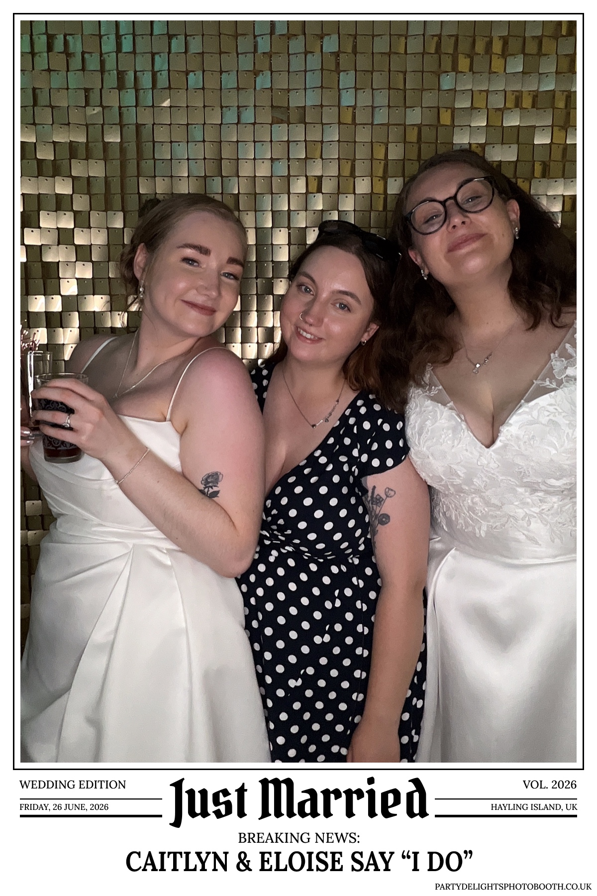 Caitlyn and Eloise’s Wedding | View more photos from the event at gallery.partydelightsphotobooth.co.uk/u/PartyDelightsPhotoBooth/Caitlyn-and-Eloise’s-Wedding