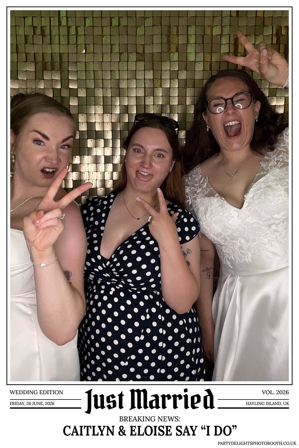 Caitlyn and Eloise’s Wedding | View more photos from the event at gallery.partydelightsphotobooth.co.uk/u/PartyDelightsPhotoBooth/Caitlyn-and-Eloise’s-Wedding