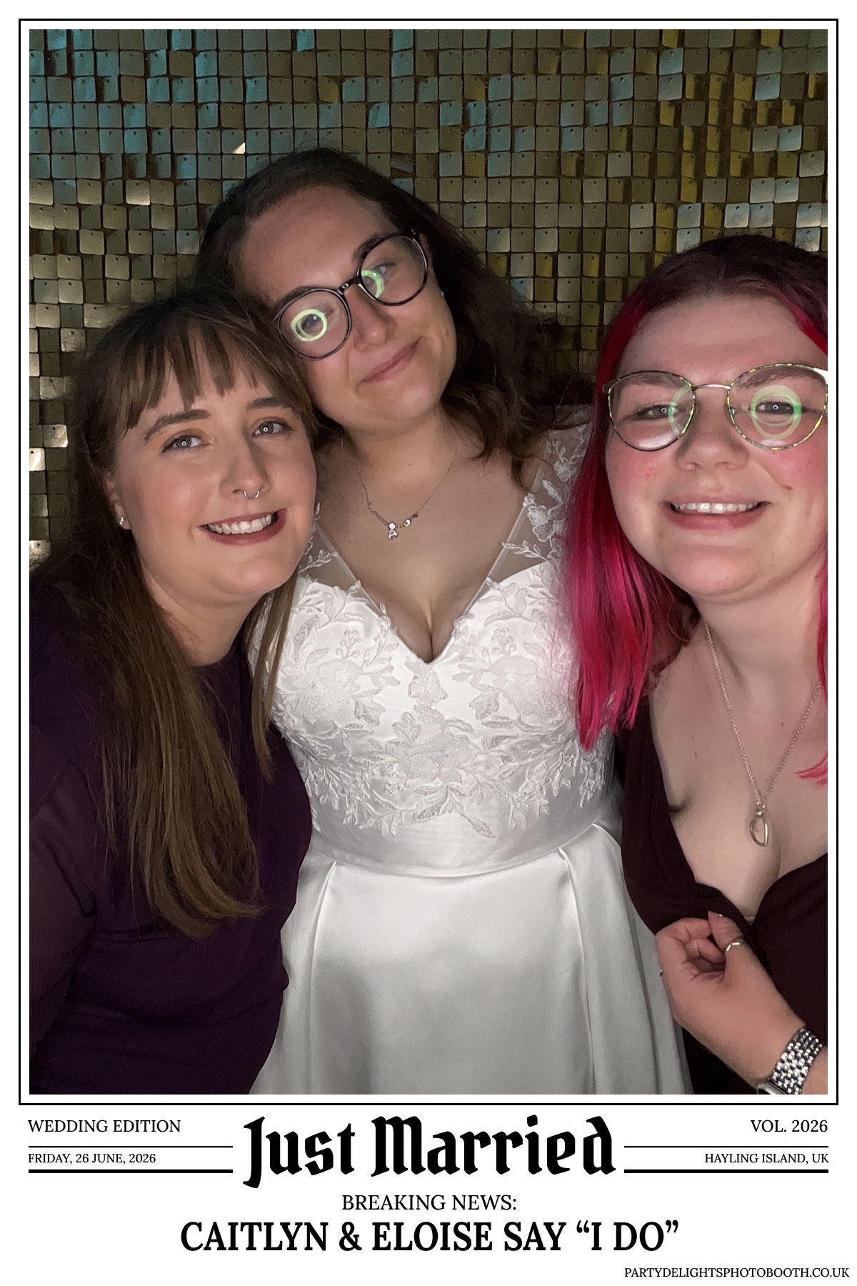 Caitlyn and Eloise’s Wedding | View more photos from the event at gallery.partydelightsphotobooth.co.uk/u/PartyDelightsPhotoBooth/Caitlyn-and-Eloise’s-Wedding