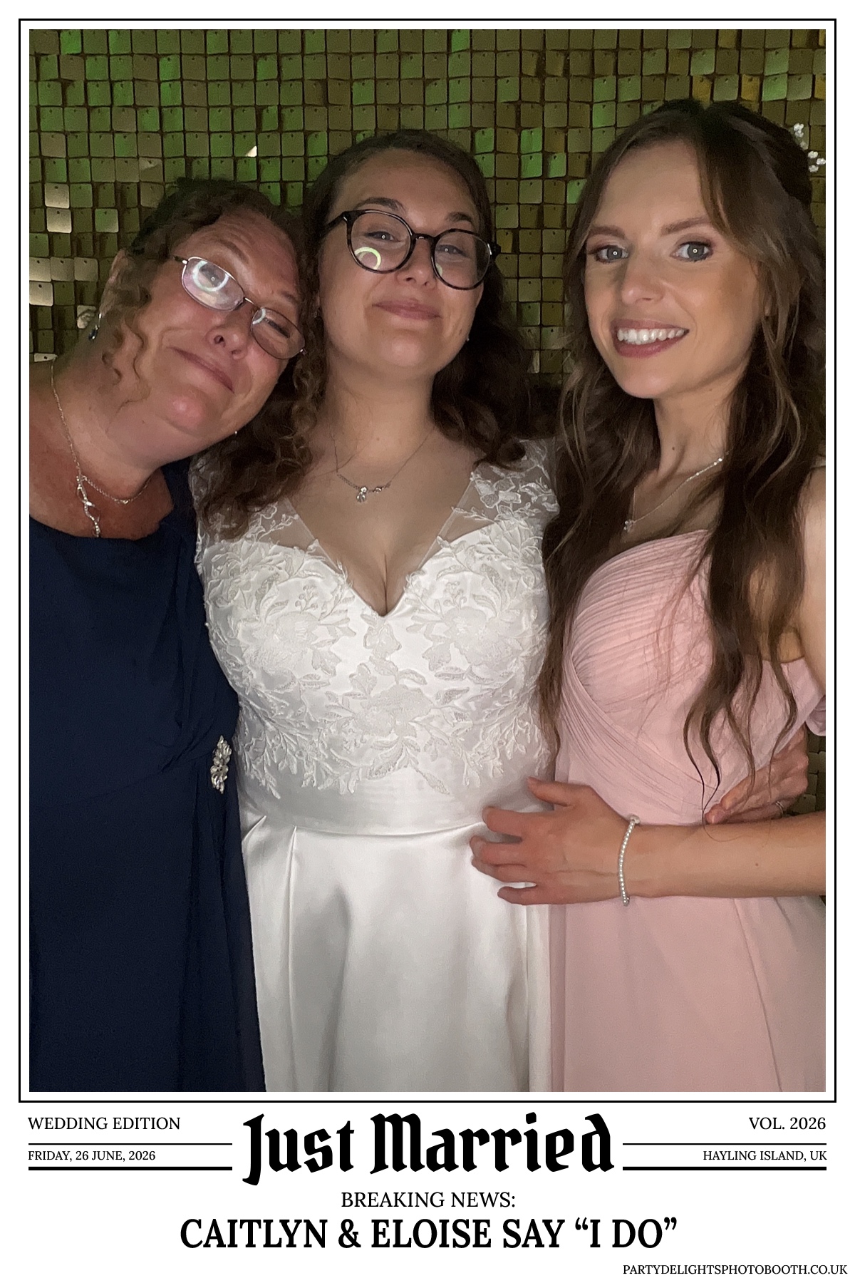 Caitlyn and Eloise’s Wedding | View more photos from the event at gallery.partydelightsphotobooth.co.uk/u/PartyDelightsPhotoBooth/Caitlyn-and-Eloise’s-Wedding