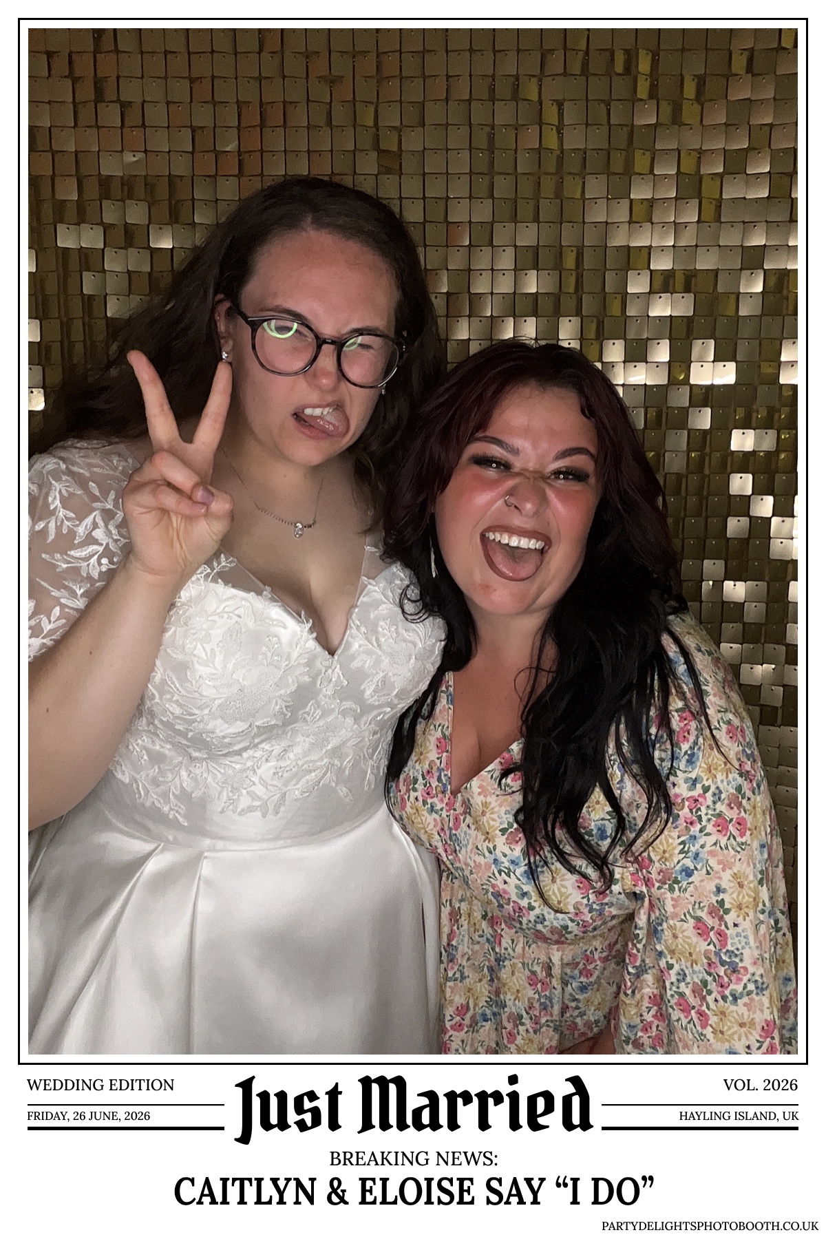 Caitlyn and Eloise’s Wedding | View more photos from the event at gallery.partydelightsphotobooth.co.uk/u/PartyDelightsPhotoBooth/Caitlyn-and-Eloise’s-Wedding