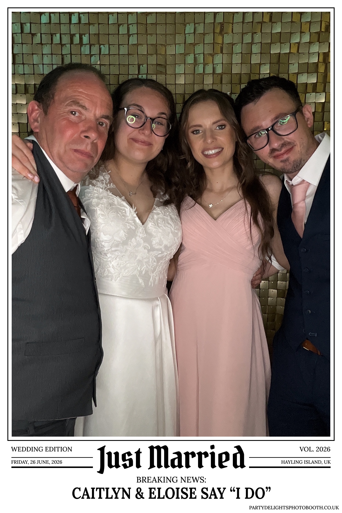 Caitlyn and Eloise’s Wedding | View more photos from the event at gallery.partydelightsphotobooth.co.uk/u/PartyDelightsPhotoBooth/Caitlyn-and-Eloise’s-Wedding