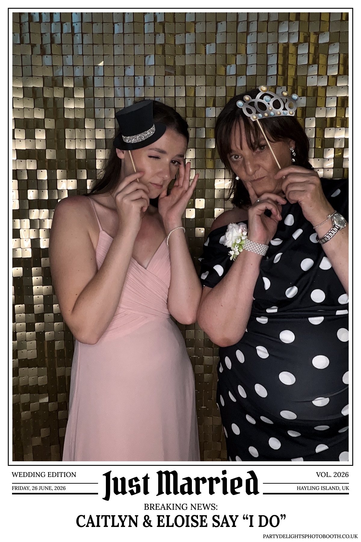 Caitlyn and Eloise’s Wedding | View more photos from the event at gallery.partydelightsphotobooth.co.uk/u/PartyDelightsPhotoBooth/Caitlyn-and-Eloise’s-Wedding